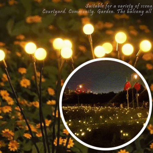 Wind Dancing Solar Powered Firefly Light